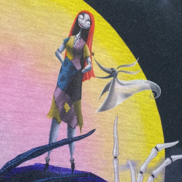 Disney Tim Burton's The Nightmare Before Christmas T-Shirt Juniors XL 15/17 - Picture 5 of 7